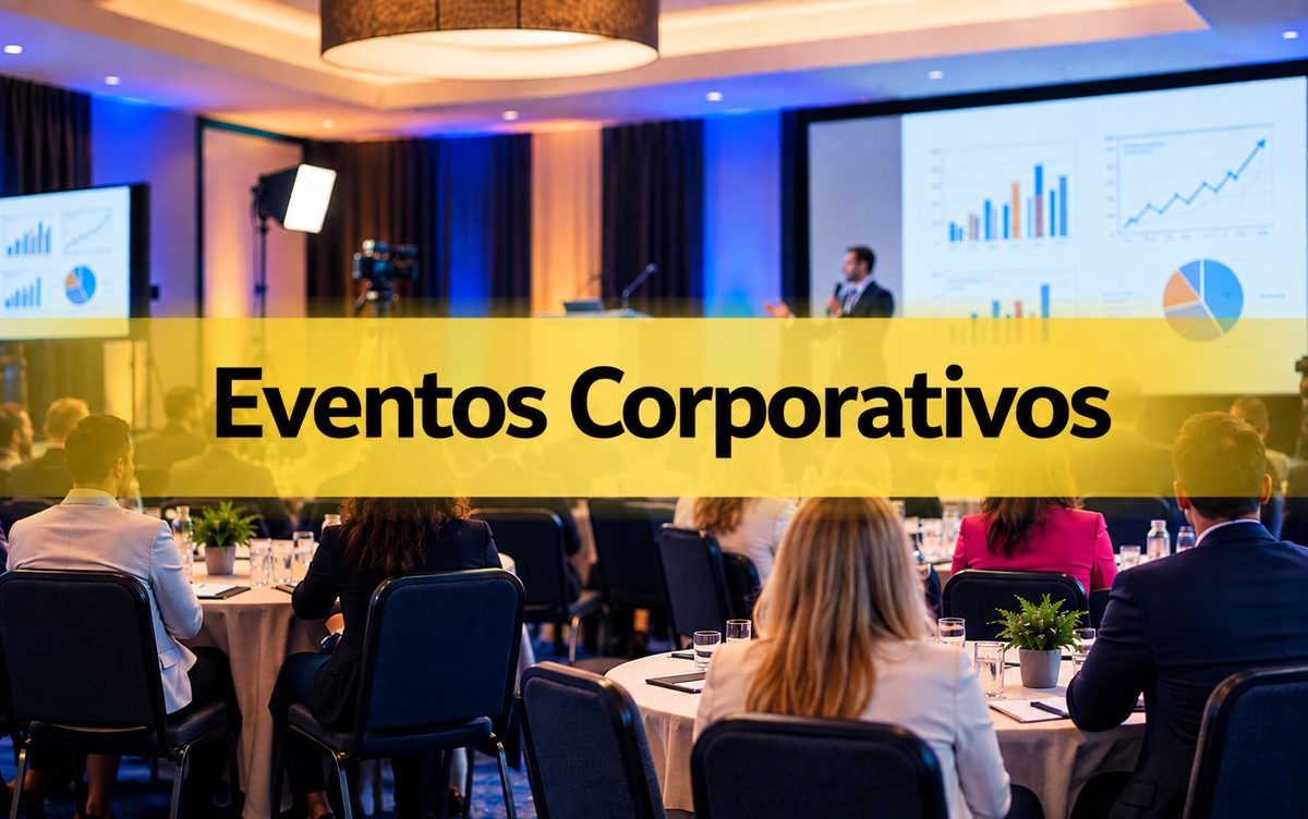 Eventos Corporativos: palestra em evento empresarial